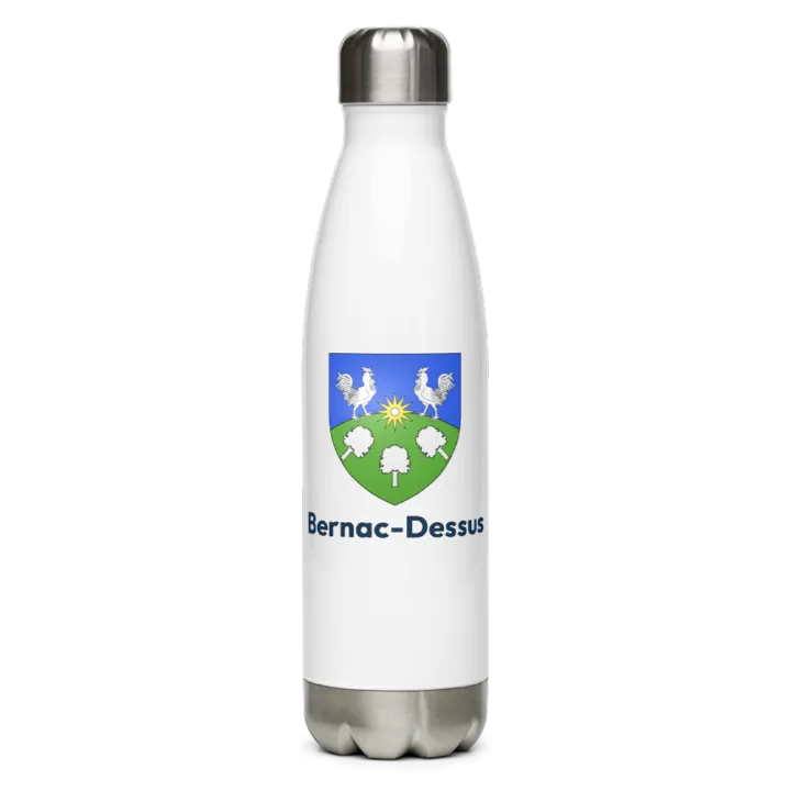 Gourde inox blason de Bernac-Dessus