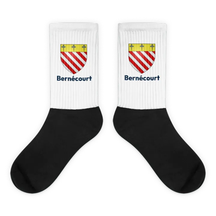 Chaussettes — blason de Bernécourt