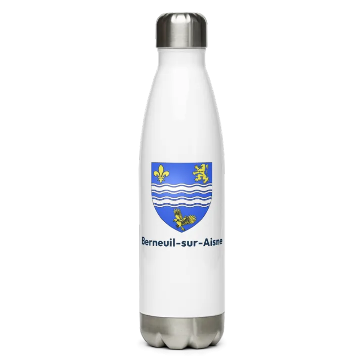 Gourde inox blason de Berneuil-sur-Aisne