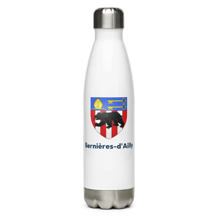 Gourde inox blason de Bernières-d'Ailly