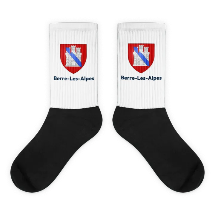 Chaussettes — blason de Berre-les-Alpes