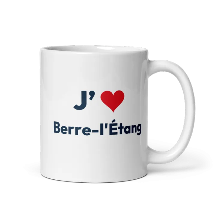 Mug « J’❤ Berre-l'Étang »