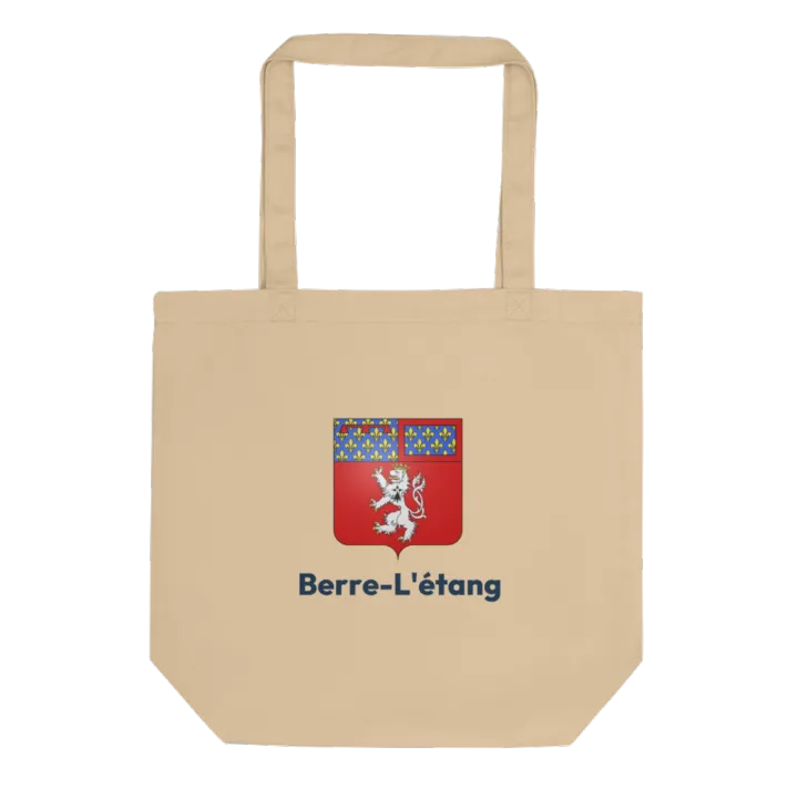 Tote bag coton bio — blason de Berre-l'Étang