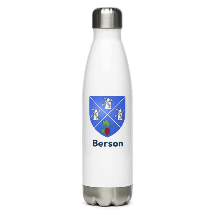 Gourde inox blason de Berson