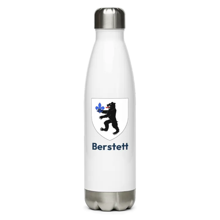 Gourde inox blason de Berstett