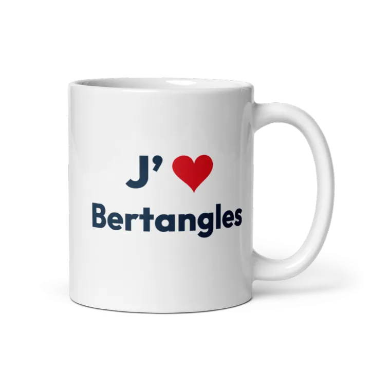 Mug « J’❤ Bertangles »