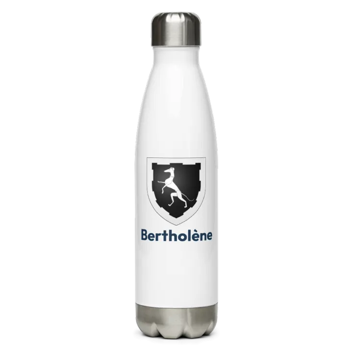 Gourde inox blason de Bertholène
