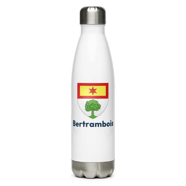 Gourde inox blason de Bertrambois