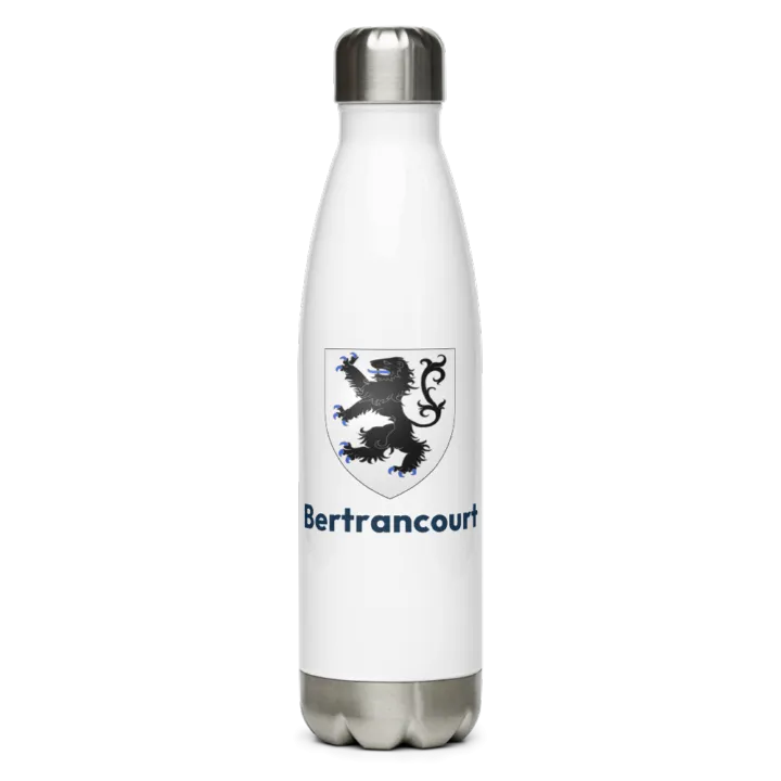 Gourde inox blason de Bertrancourt