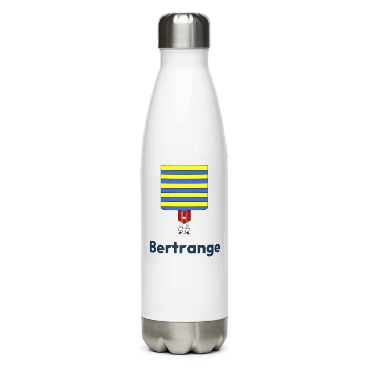 Gourde inox blason de Bertrange