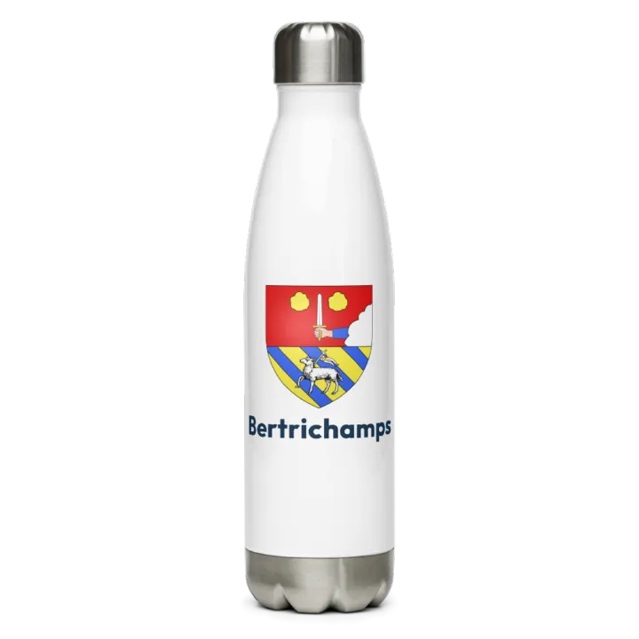 Gourde inox blason de Bertrichamps