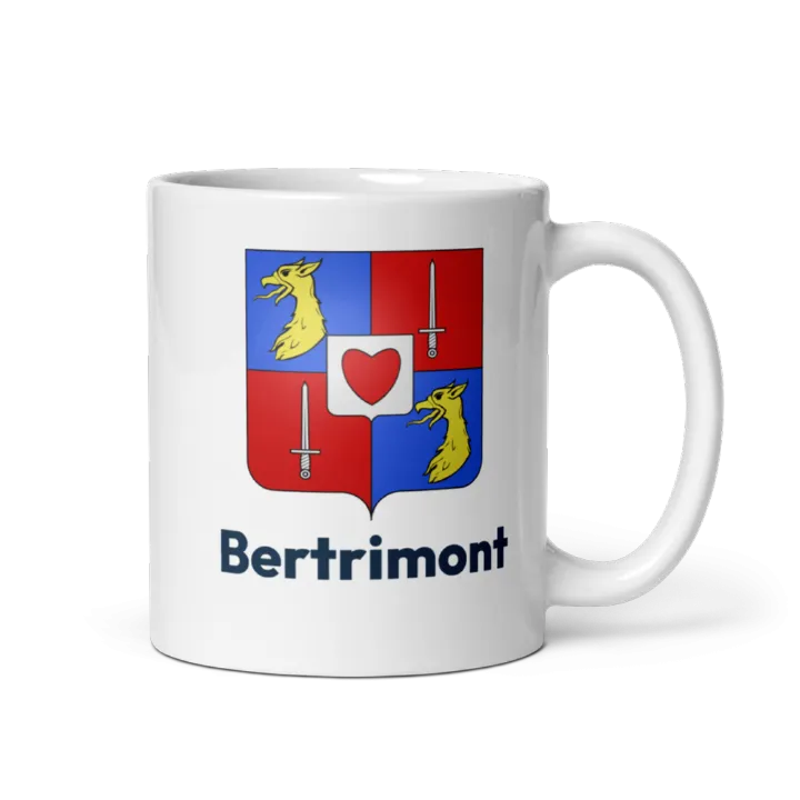 Mug blason de Bertrimont