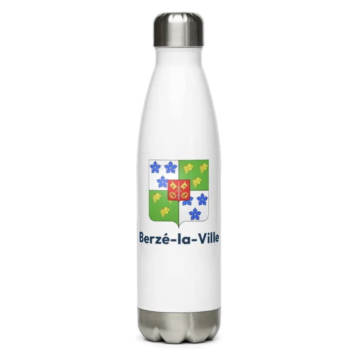 Gourde inox blason de Berzé-la-Ville