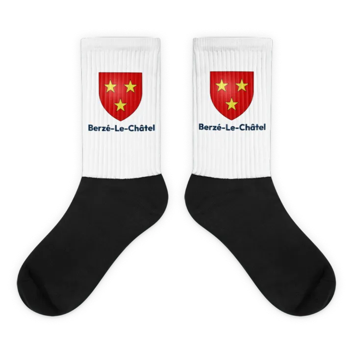 Chaussettes — blason de Berzé-le-Châtel