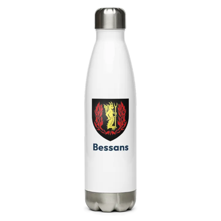 Gourde inox — blason de Bessans