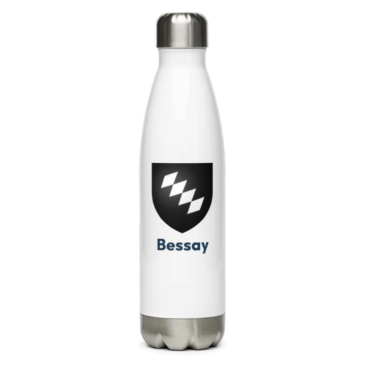 Gourde inox blason de Bessay