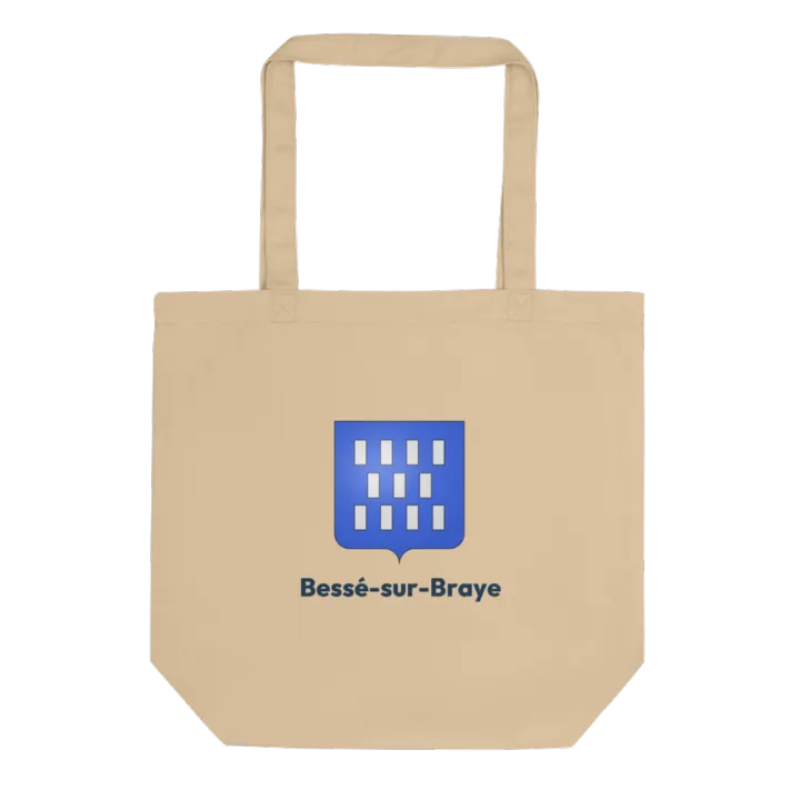 Tote bag coton bio — blason de Bessé-sur-Braye