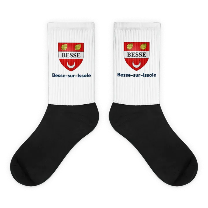 Chaussettes — blason de Besse-sur-Issole
