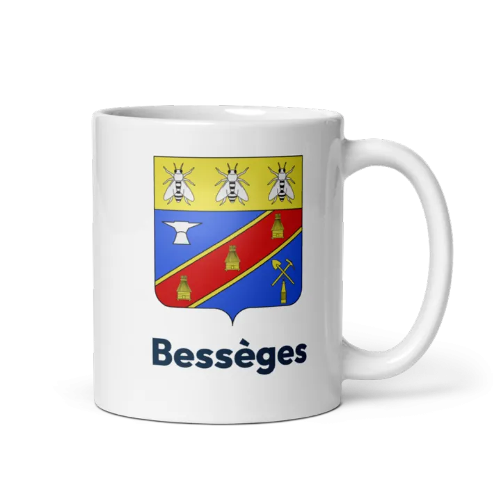 Mug blason de Bessèges