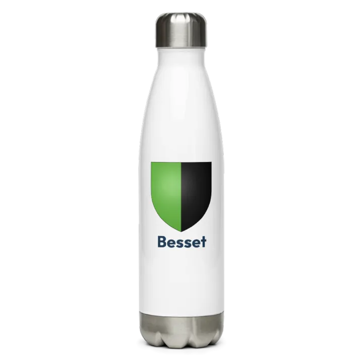 Gourde inox blason de Besset