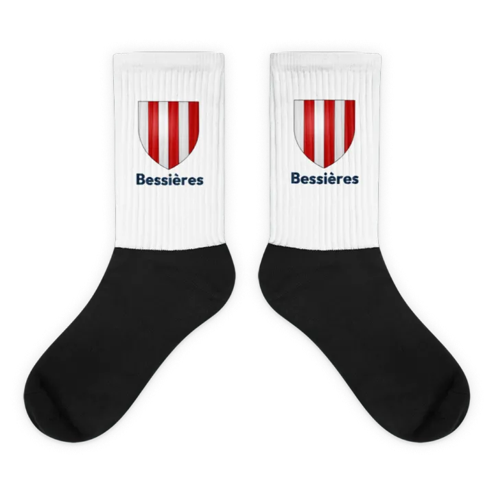 Chaussettes — blason de Bessières