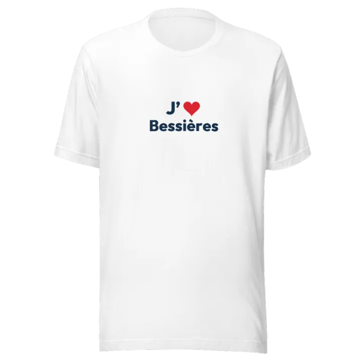 T-shirt « J’❤ Bessières »