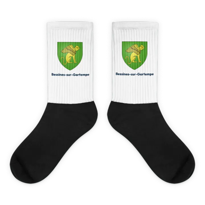Chaussettes — blason de Bessines-sur-Gartempe