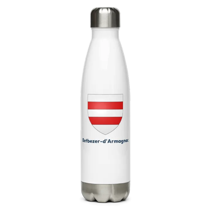 Gourde inox blason de Betbezer-d'Armagnac