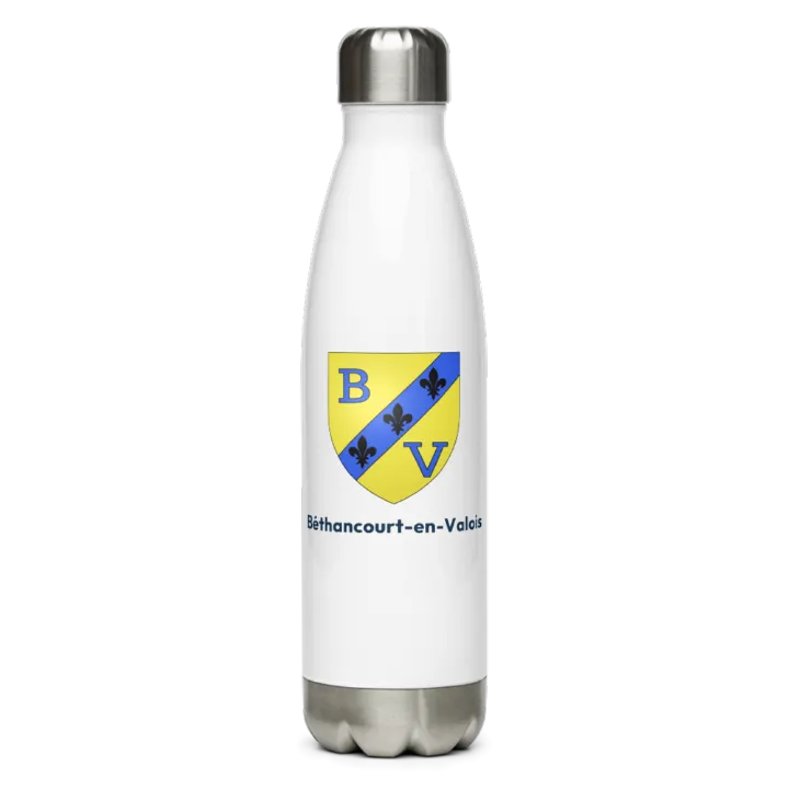 Gourde inox — blason de Béthancourt-en-Valois