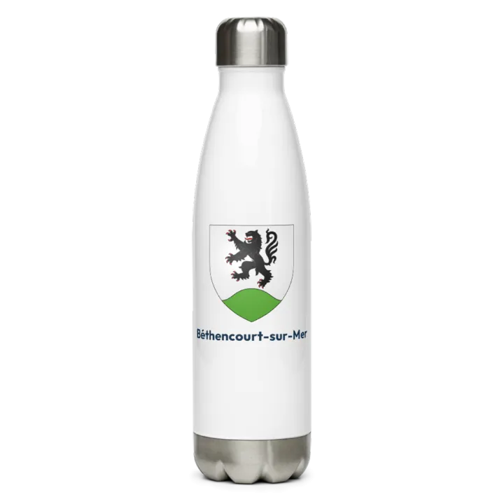 Gourde inox blason de Béthencourt-sur-Mer