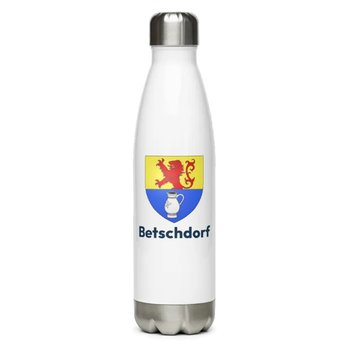 Gourde inox blason de Betschdorf