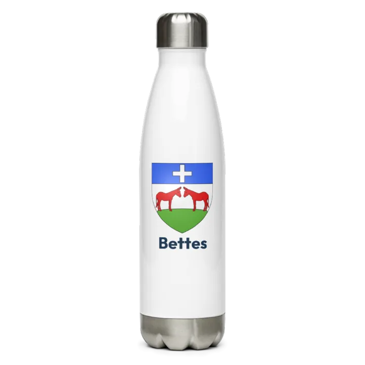 Gourde inox blason de Bettes