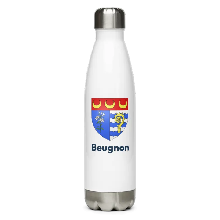 Gourde inox blason de Beugnon