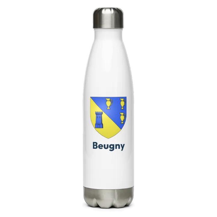 Gourde inox blason de Beugny