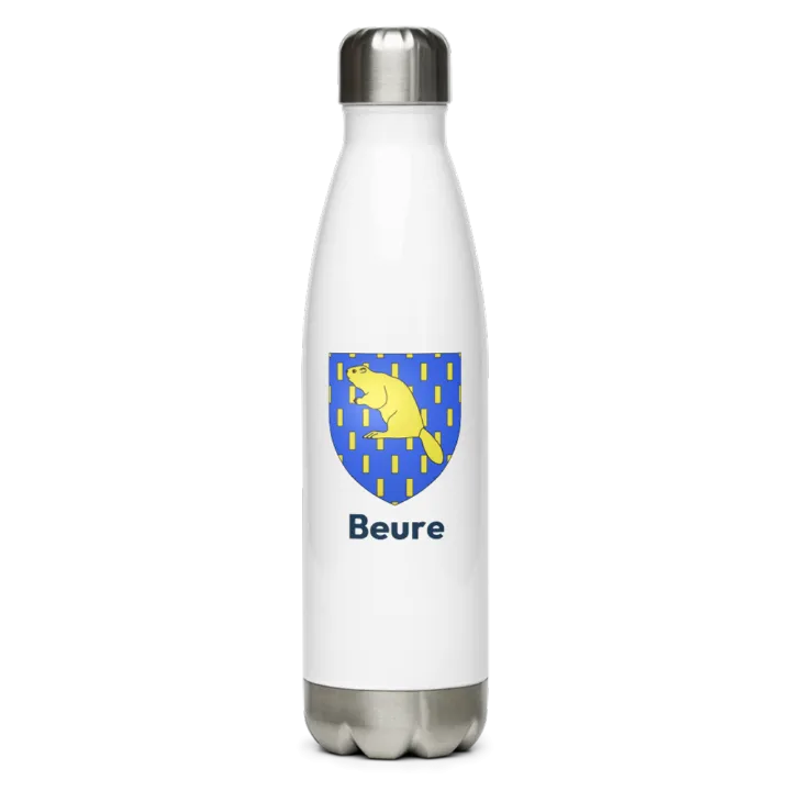 Gourde inox blason de Beure