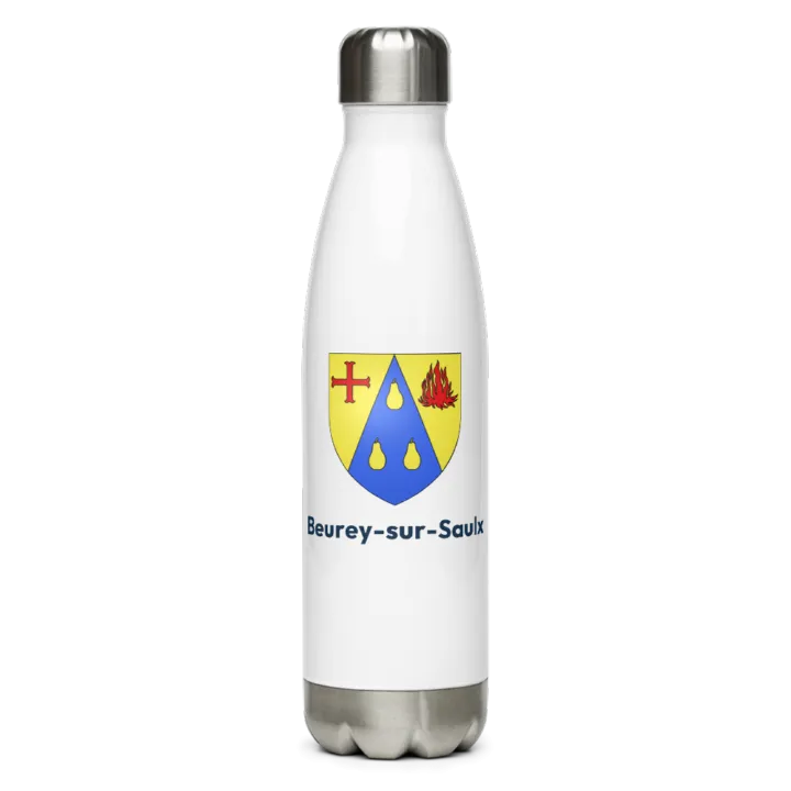 Gourde inox blason de Beurey-sur-Saulx