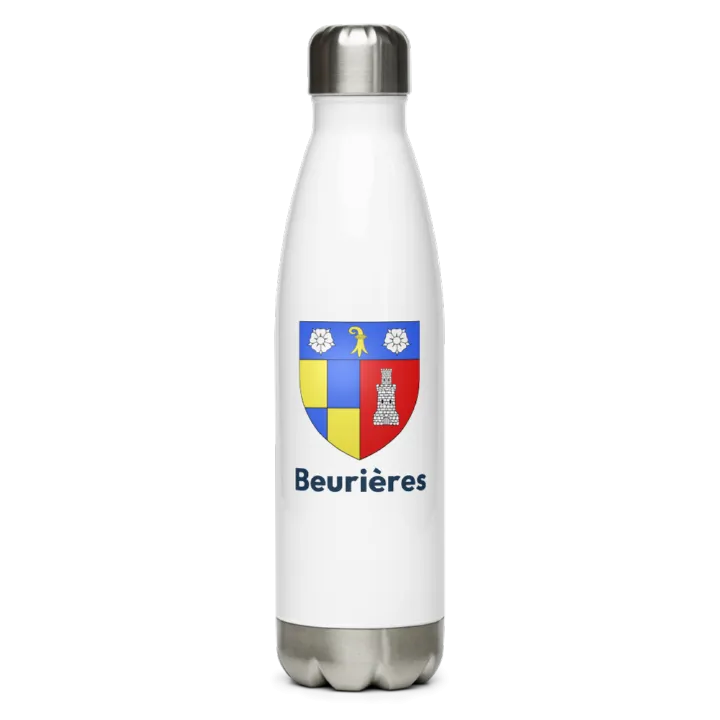 Gourde inox blason de Beurières