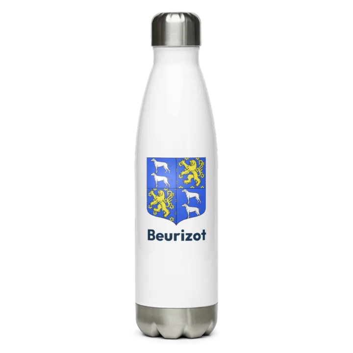 Gourde inox blason de Beurizot
