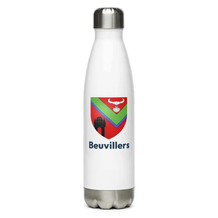 Gourde inox blason de Beuvillers