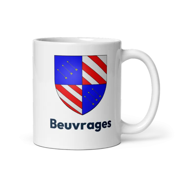 Mug blason de Beuvrages
