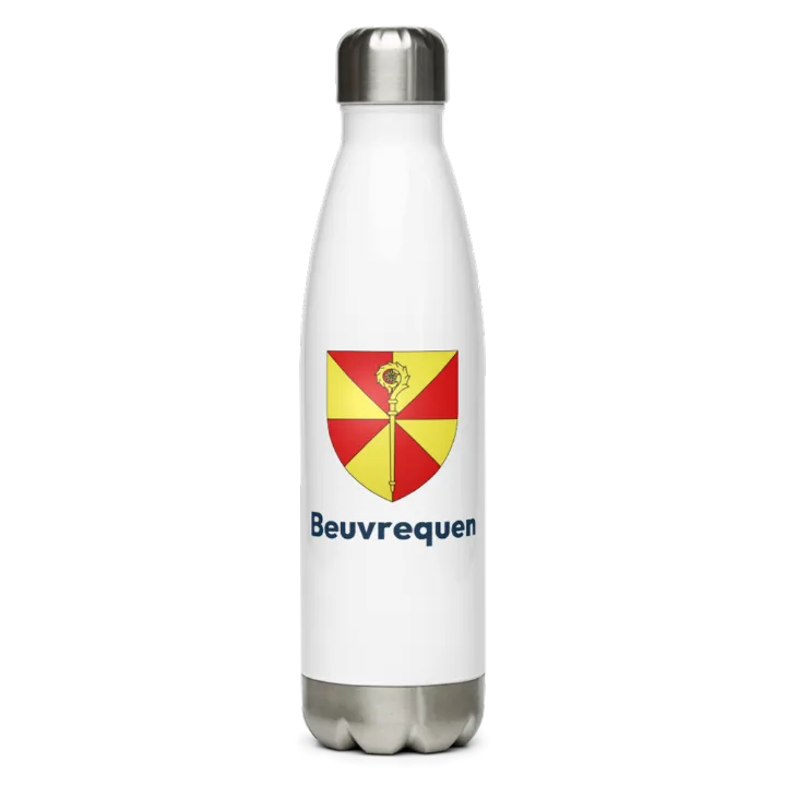 Gourde inox blason de Beuvrequen