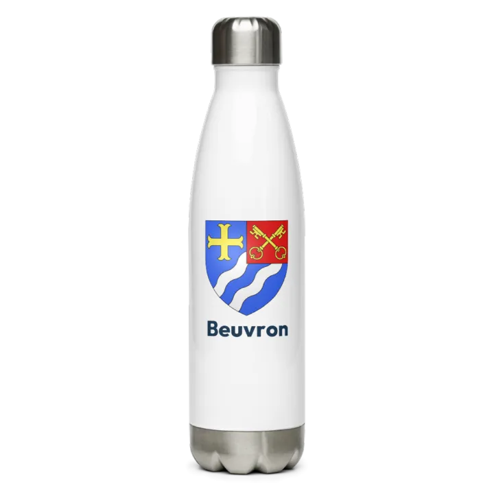 Gourde inox blason de Beuvron