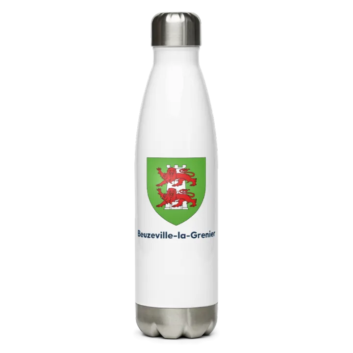 Gourde inox blason de Beuzeville-la-Grenier