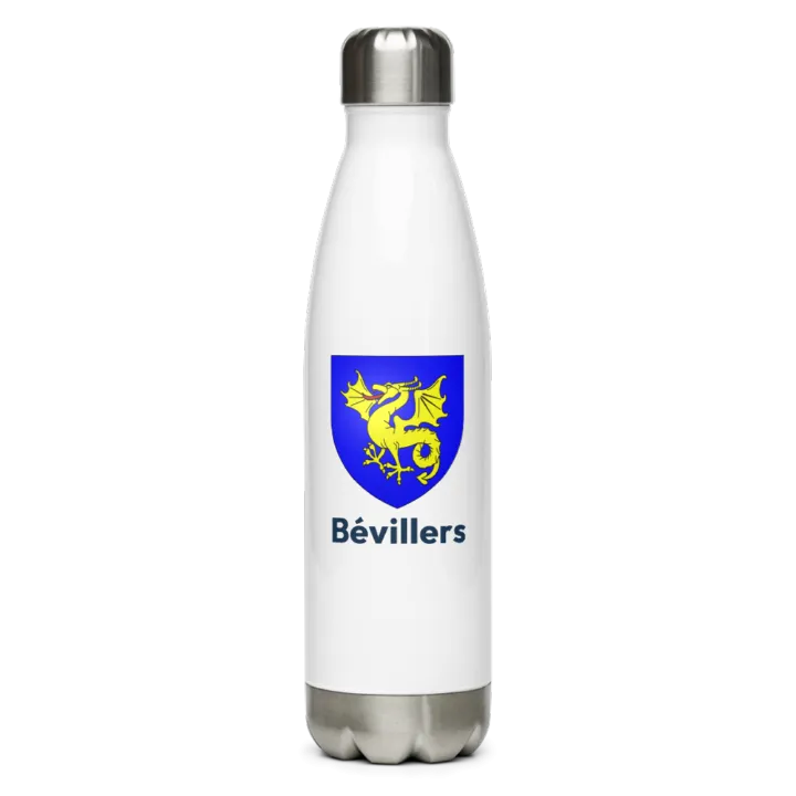 Gourde inox blason de Bévillers