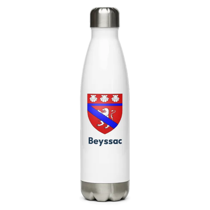Gourde inox blason de Beyssac