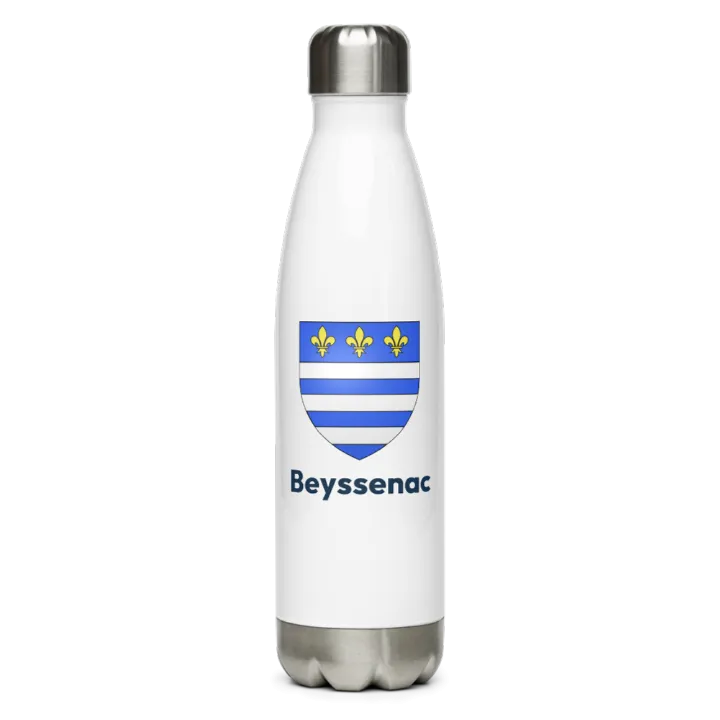 Gourde inox blason de Beyssenac