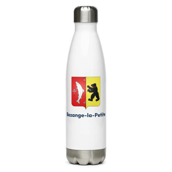 Gourde inox blason de Bezange-la-Petite