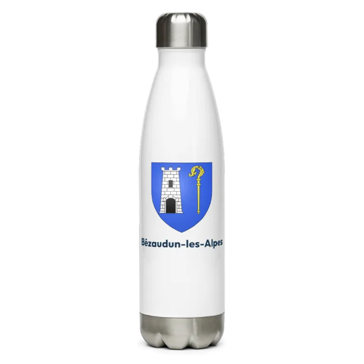 Gourde inox blason de Bézaudun-les-Alpes