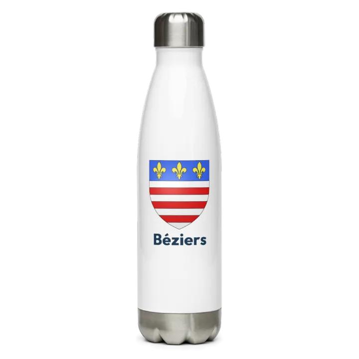 Gourde inox blason de Béziers