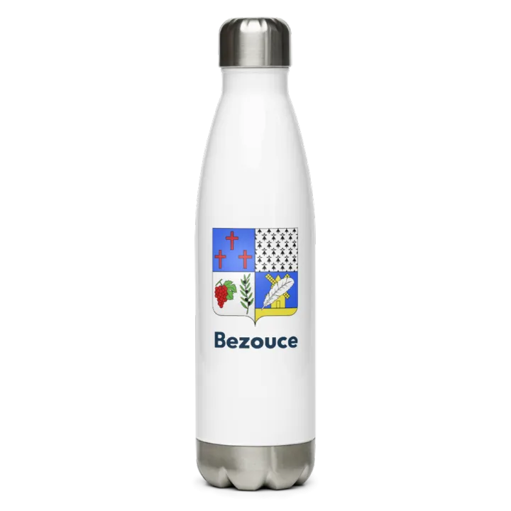 Gourde inox blason de Bezouce